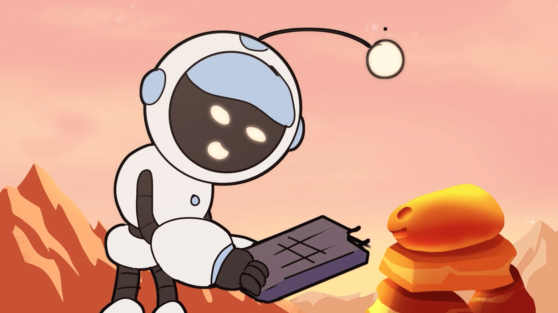 2D Animation Scene - Winner