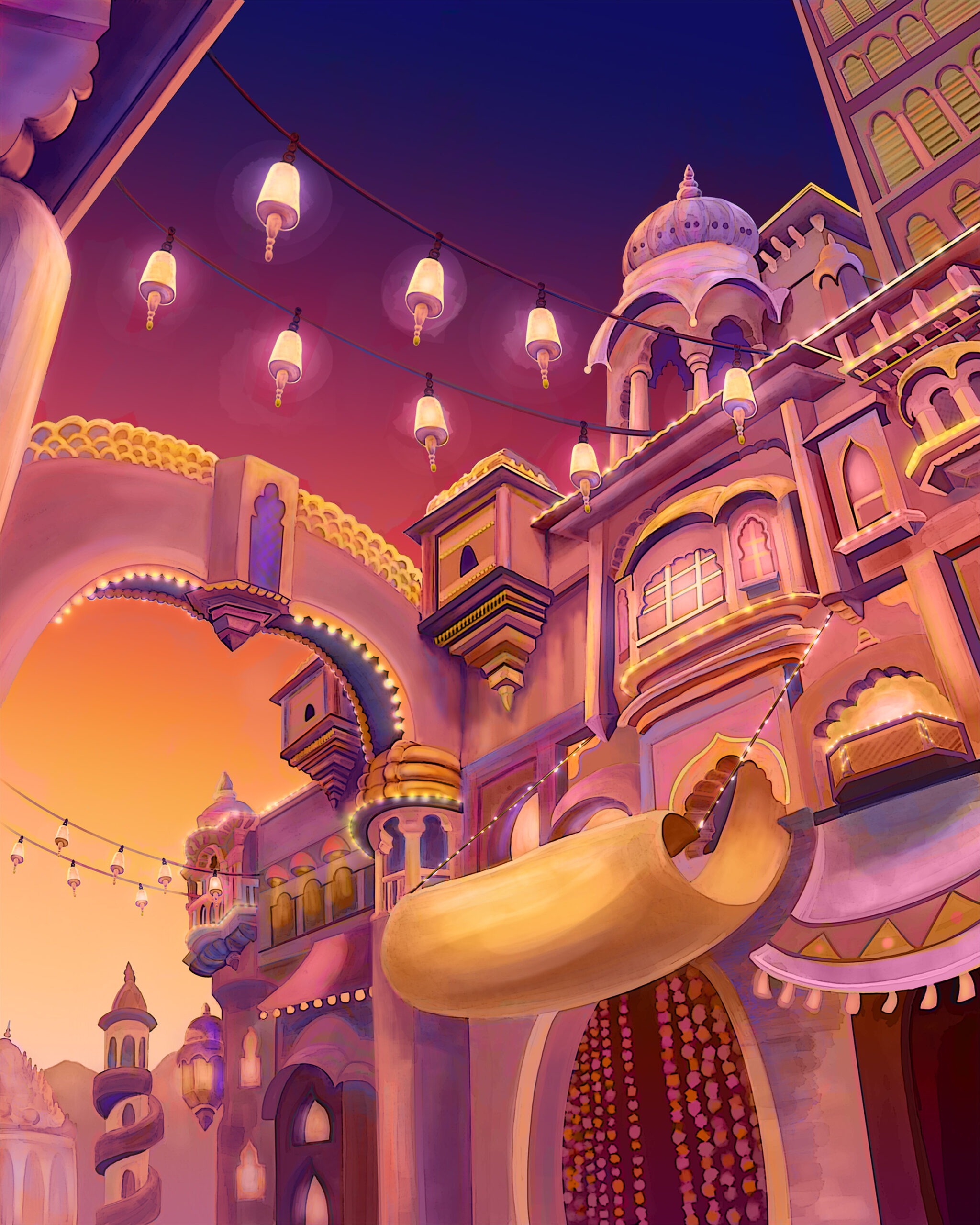 South Asian Street Lights