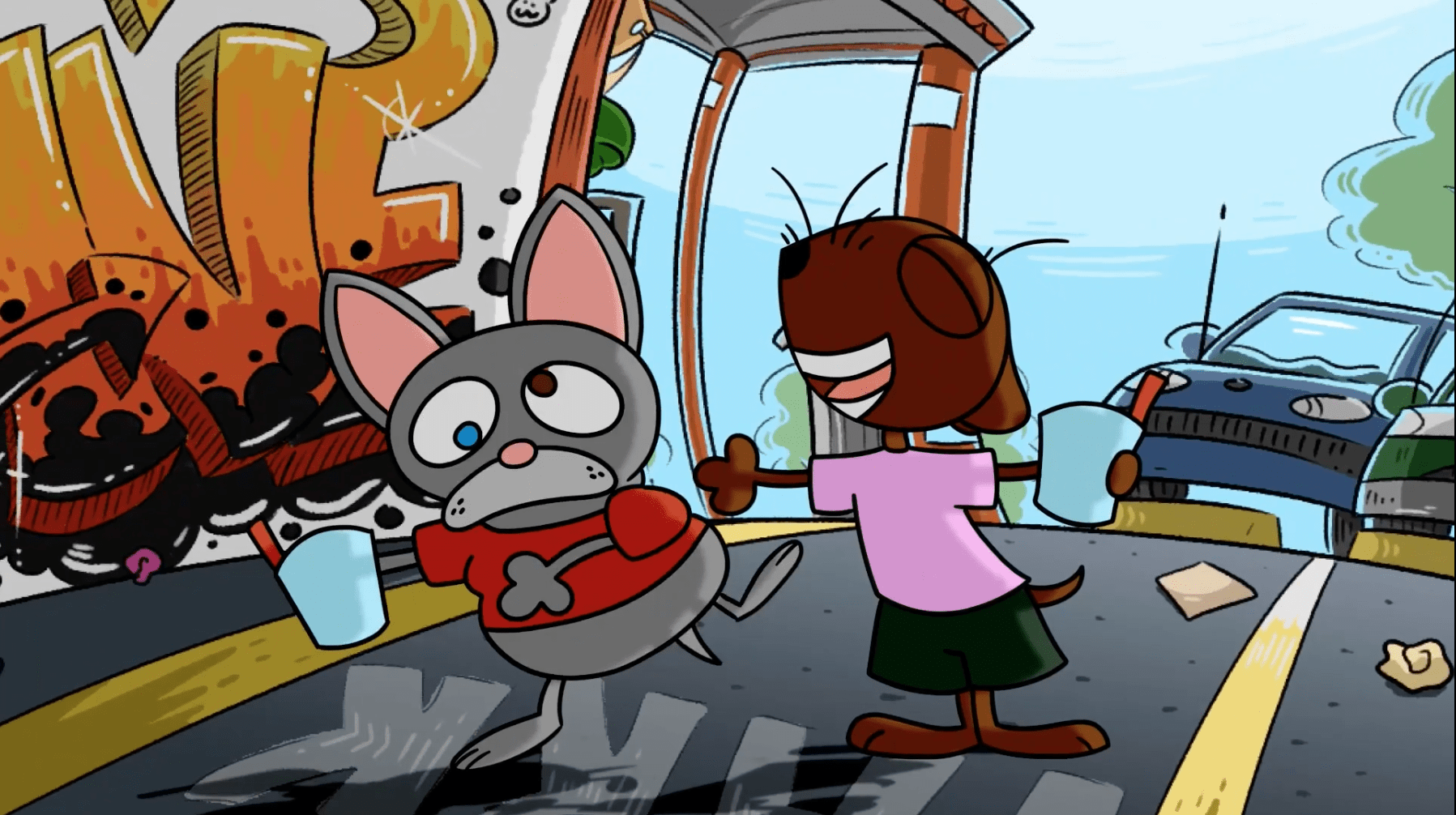 Traditional Animation Scene - Runner-up