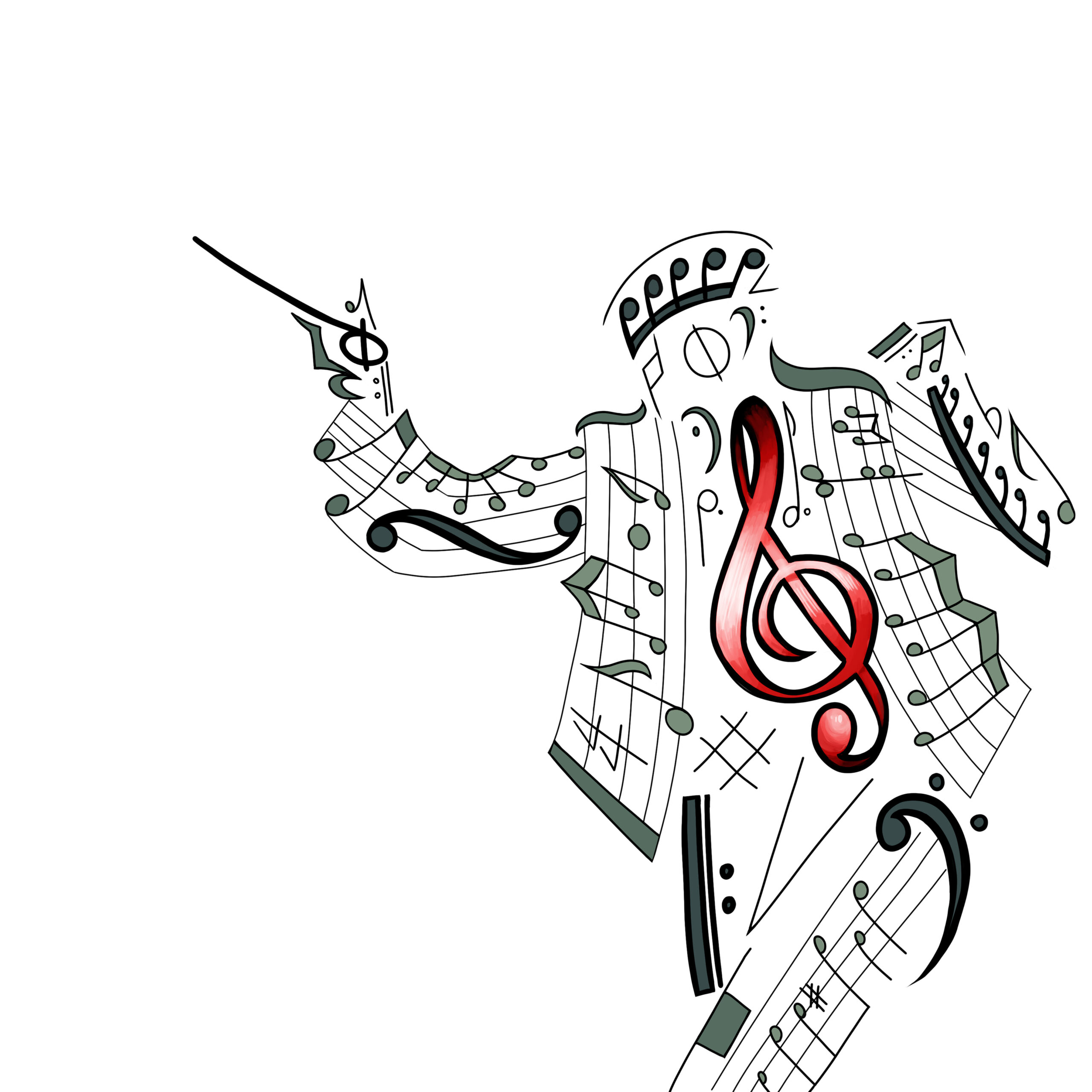 Music, Inside and Out - CD Concept Cover